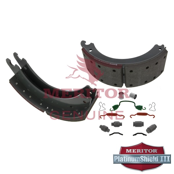 Meritor Shoe Kit, Brake, Lined, 16-1/2 X 5 In. Q Plus KSMA12014720QP - main